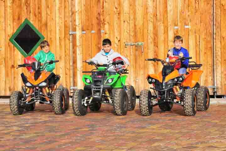 Quadtour im Ferienlager Arendsee