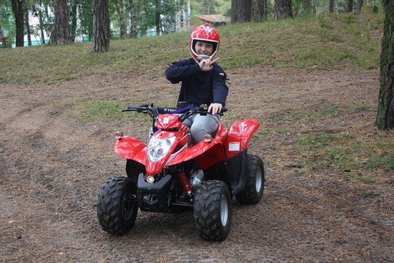 Quad fahren im Herbstcamp Arendsee