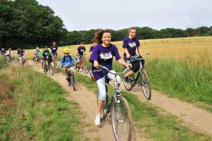 Fahrradtour auf Usedom im Ferienlager Luetow