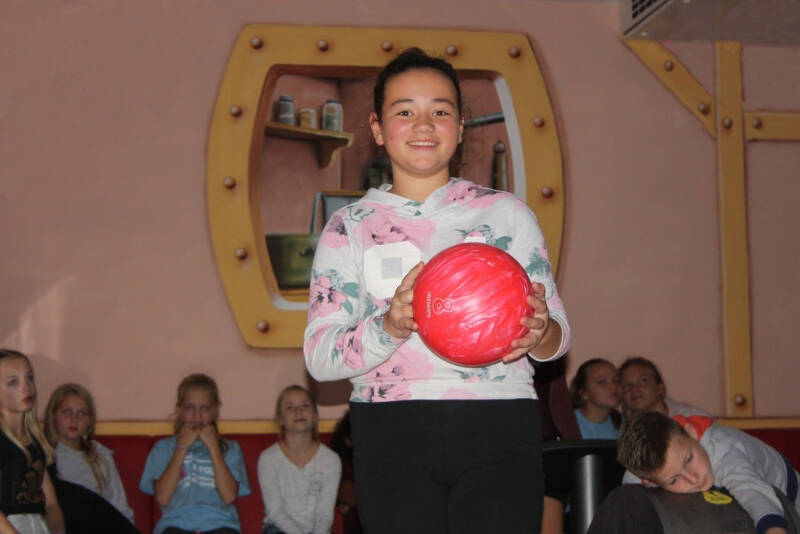 Bowling im Wintercamp am Arendsee