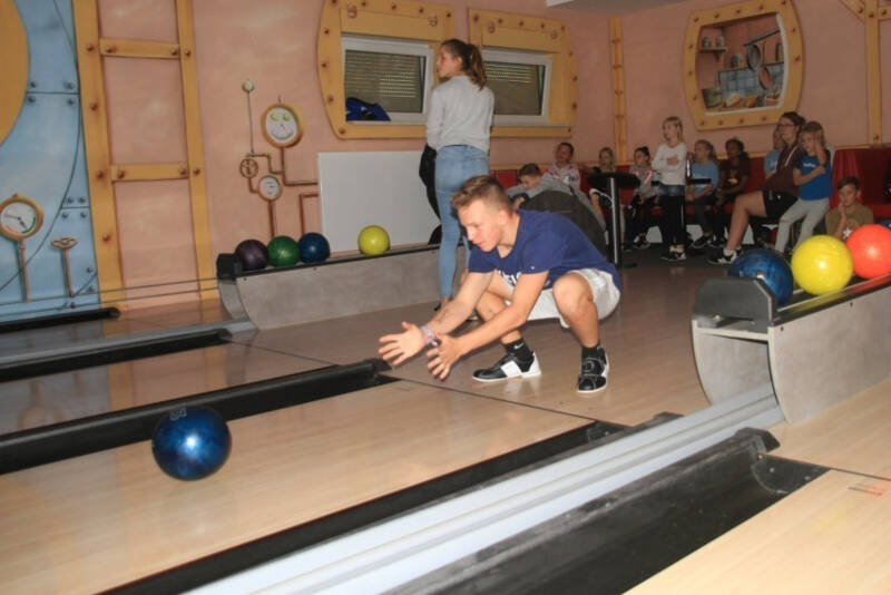 Kegeln im Wintercamp am Arendsee