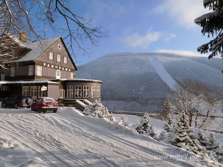 Die Piste im Profi-Wintercamp Spindlermühle
