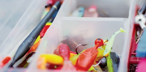 Künstliche Köder zum Angeln im Angelcamp Sternberg