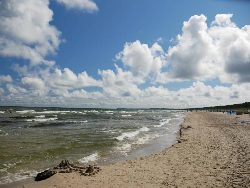 Das Meer und der Strand im Feriencamp Trassenheide