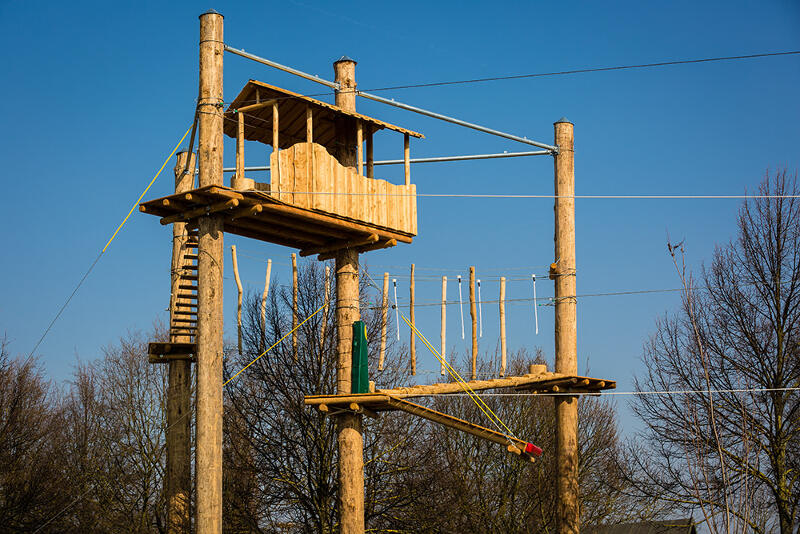 Hochseilgarten im Ferienlager Sonnenhof