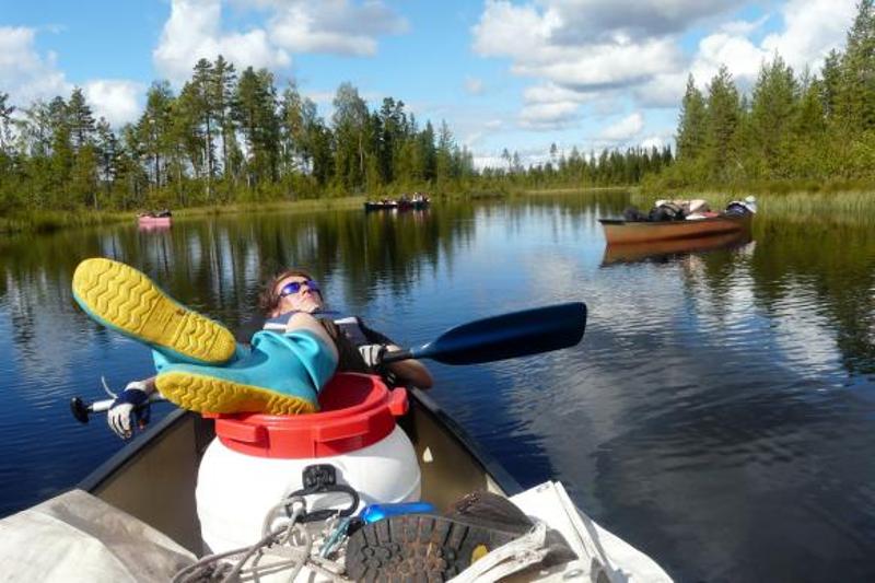Jugend-Kanuwoche Österdalälven in Schweden - Foto 2