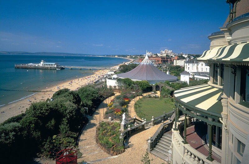Strandpromenade von Bournemouth