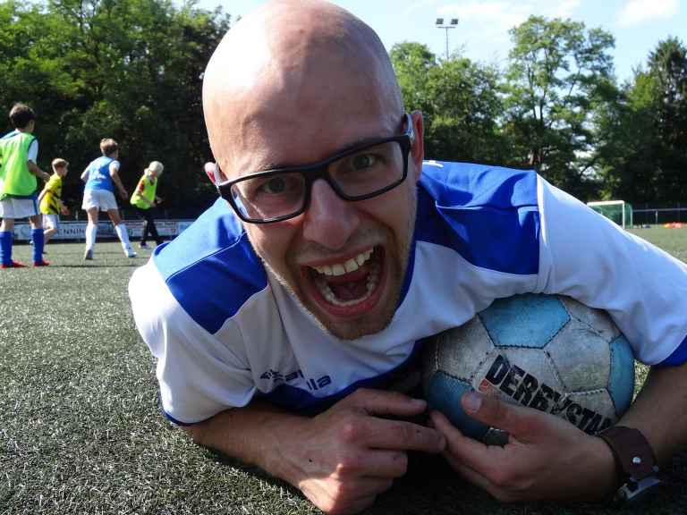 Trainer des Fußballcamps