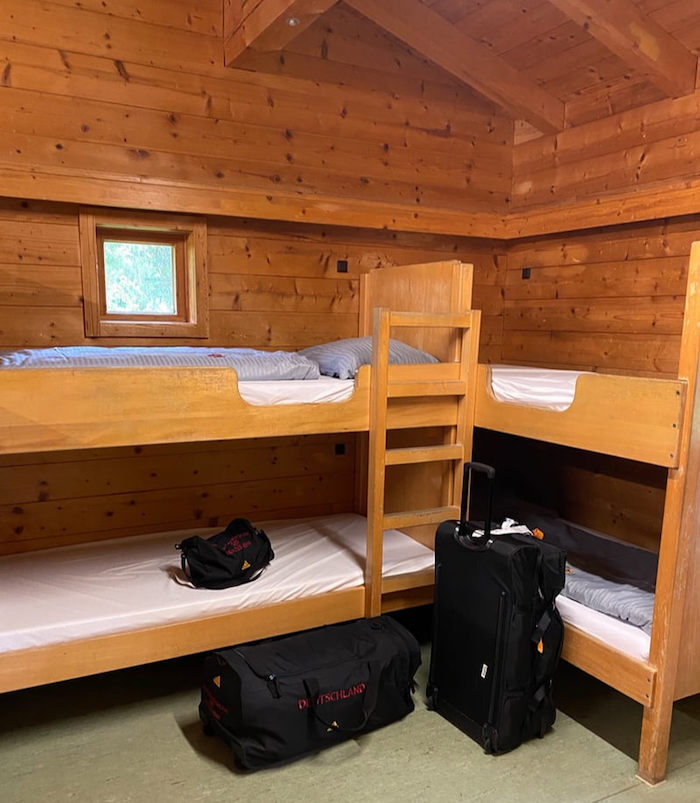 Die Unterkunft eines Ferien-Sprachkurses