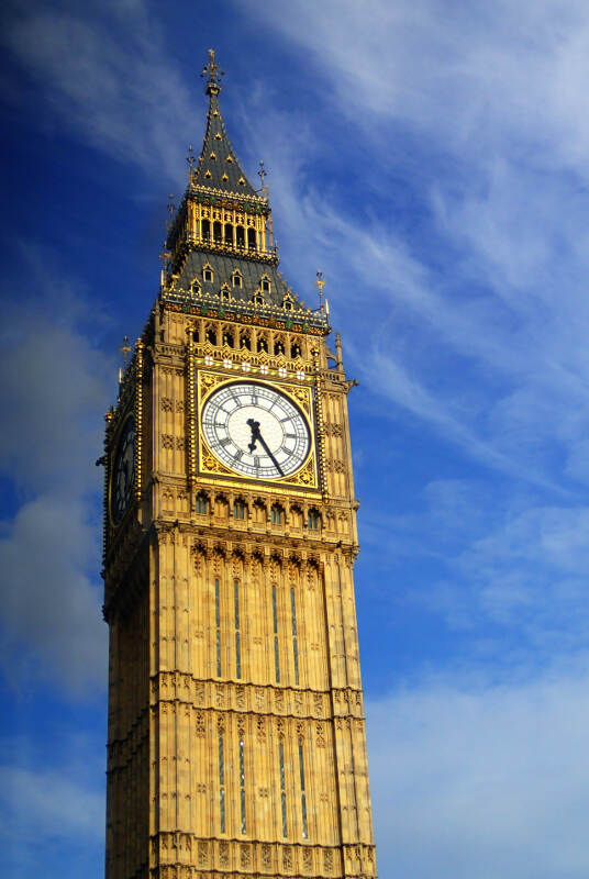 Big Ben auf Jugendreise London.
