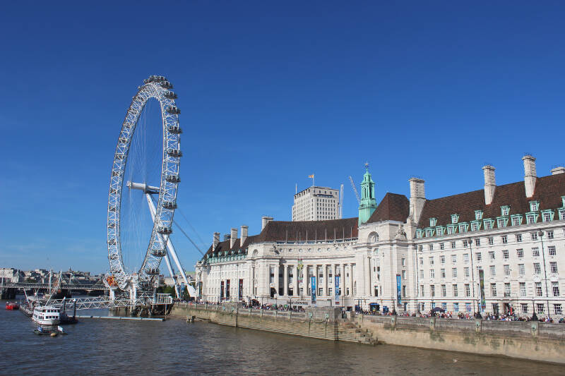 Nella vacanza studio estiva sono sotto il London Eye 