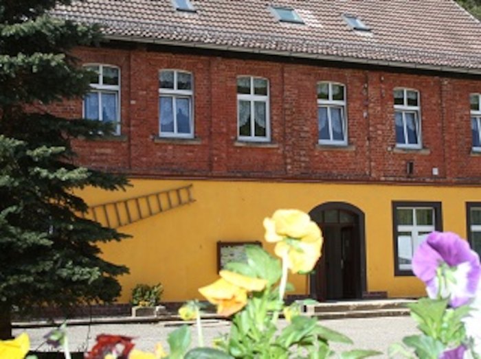 Haupthaus im Ferienlager in Thüringen