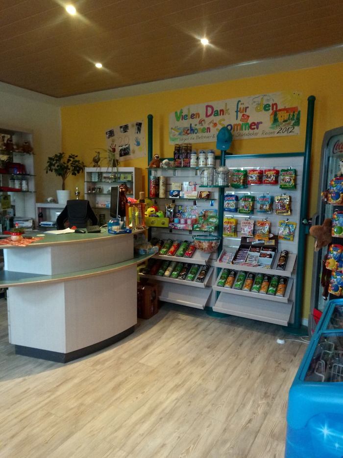 Kiosk im Ferienlager in Thüringen