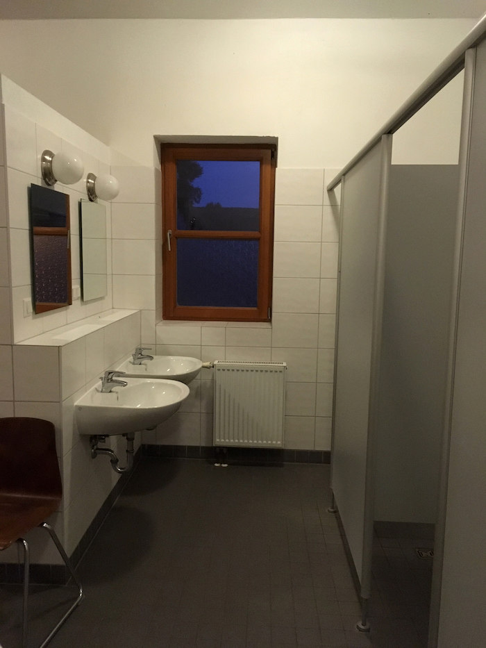 Bad im Feriencamp in Brandenburg