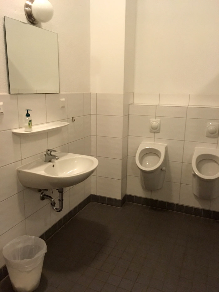 Gemeinschaftsbad im Feriencamp in Brandenburg