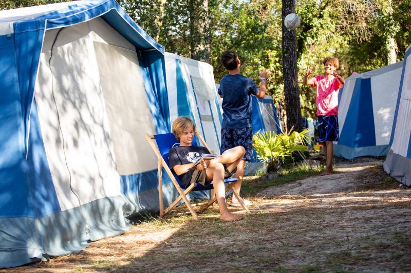 Entspannung bei einer Kinder- und Jugendreise