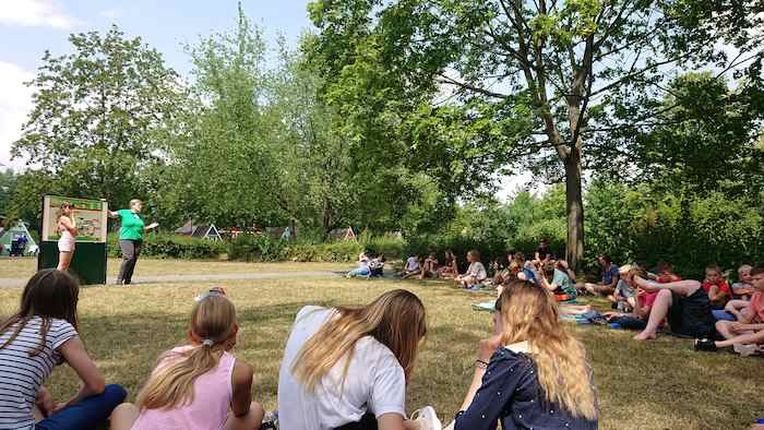 Kinder der Leipzig Herbstferien machen Pause