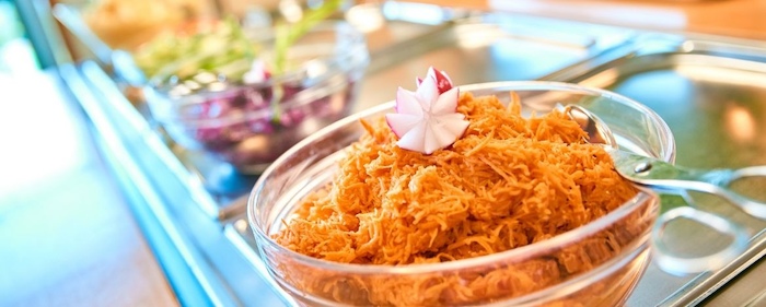 Möhrensalat im Englischcamp am Edersee