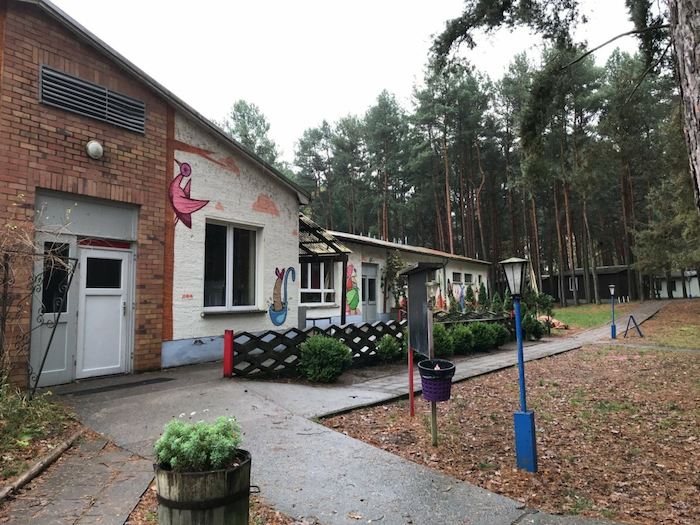 Die Unterkunft im Kreativcamp
