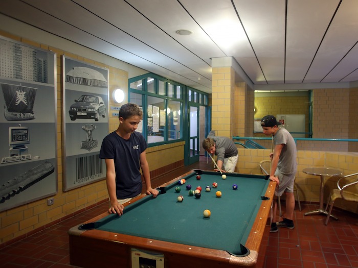 Billardraum im Actioncamp Kappeln