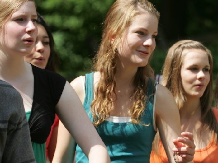 Mädchen im Actioncamp Kappeln