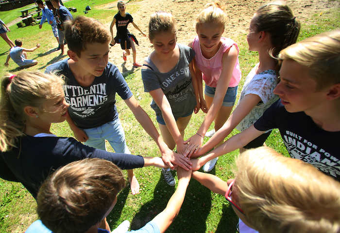Teilnehmer der Englisch-Ferien Empowern sich