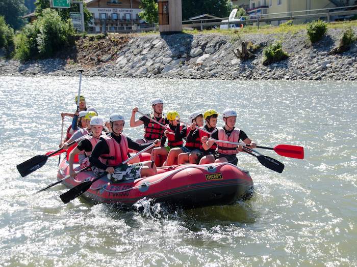 Rafting im Actioncamp Österreich