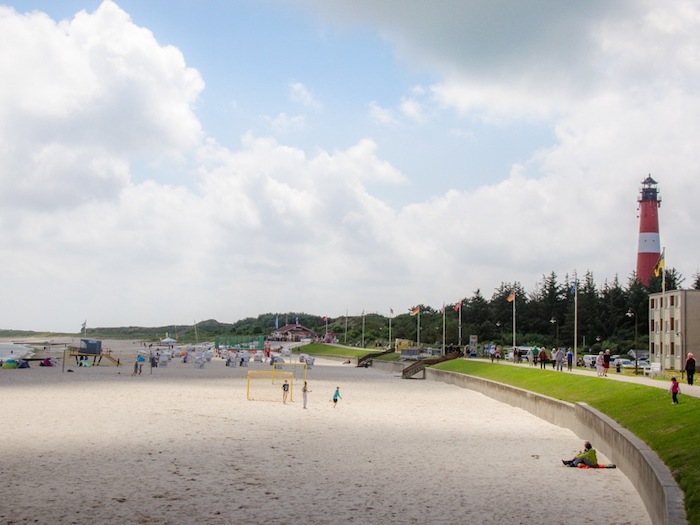 Strand im Ferienlager auf Sylt