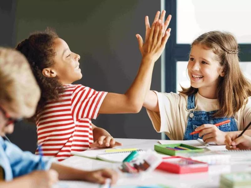 Teilnehmende des Englisch-Sportcamp im Bayerischen Wald