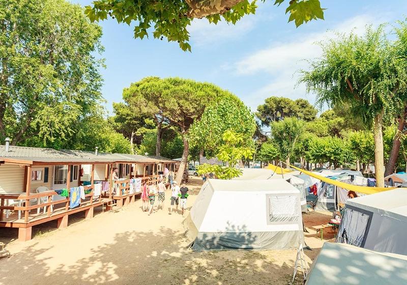 Ein Camp der Jugendreise Lloret de Mar in der Sonne
