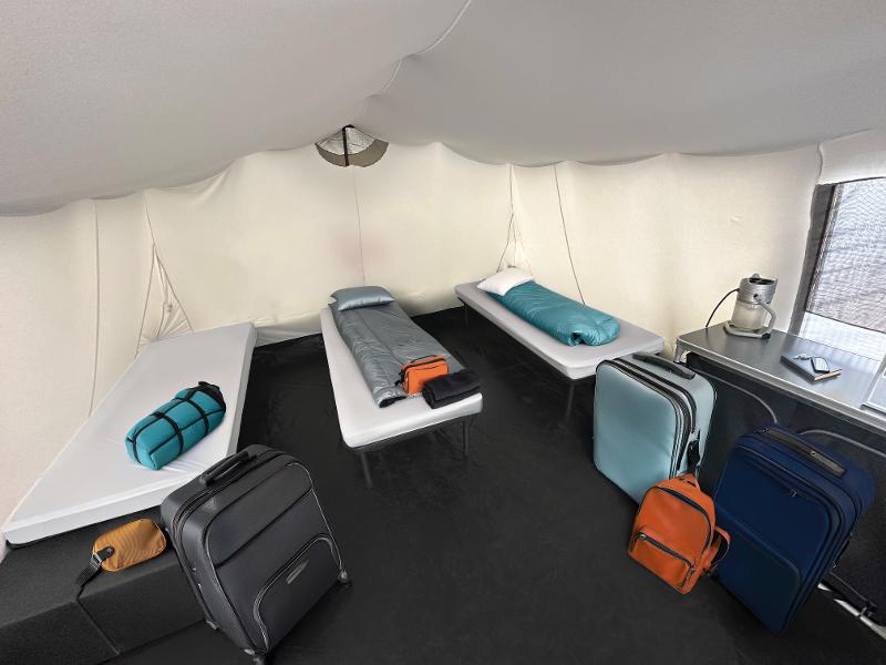 Das Superiorzelt für 3 Personen