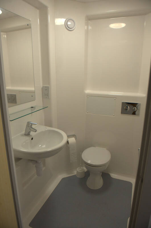 Badezimmer im Sprachcamp Winchester