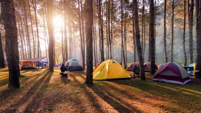 Bivouac en colonies de vacances en France