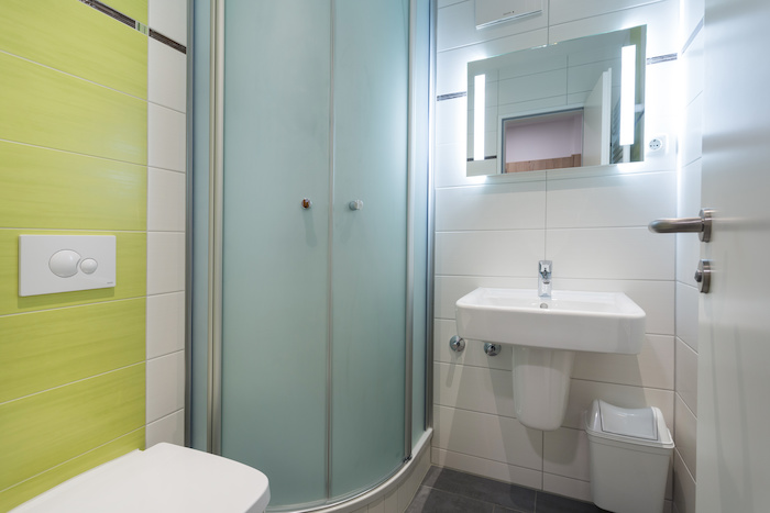 Im Hockeycamp gibt es moderne Badezimmer