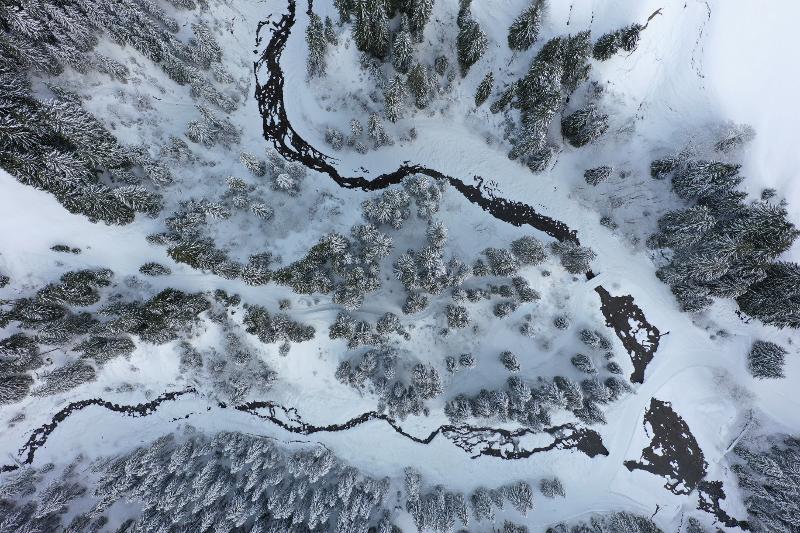 In den Winterferien Nürnberg sieht man eine winterliche Landschaft