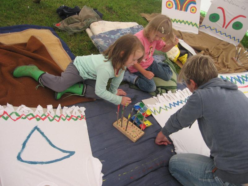 Kinder machen in den Osterferien Dortmund einen Malkurs