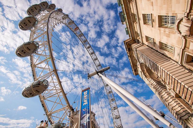 In der Sprachreise nach London für Schüler besichtigt man das London Eye