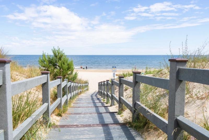 Alla vacanza studio Germania viene immortalata una bellissima spiaggia