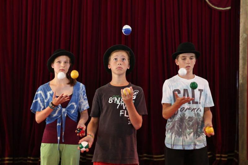 Gemeinsames Lernen im Zirkus-Camp