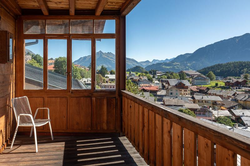 In den Sprachferien Schweiz haben die Zimmer einen Balkon