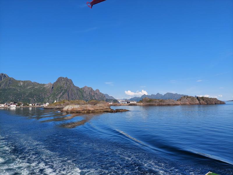 Viele Inseln liegen während der Jugendreise im Wasser