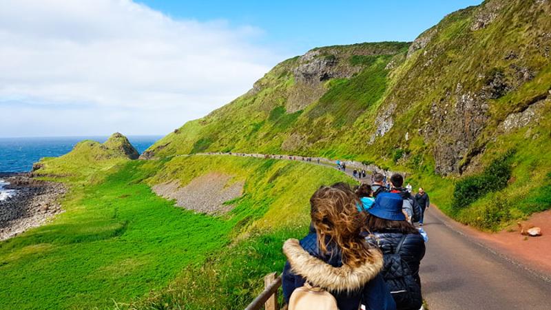 Ausflug an die Küste auf der Sprachreise nach Dublin