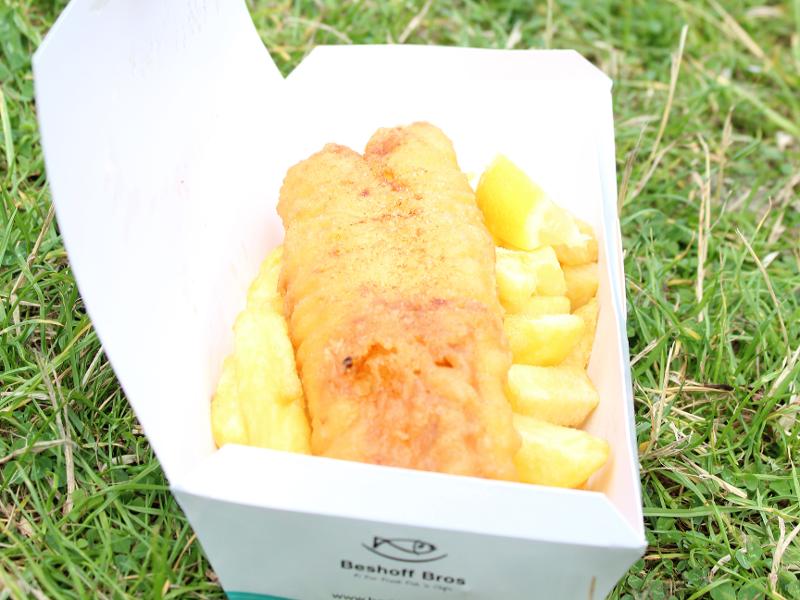 Fish and chips auf der Englisch-Sprachreise für Schüler Dublin