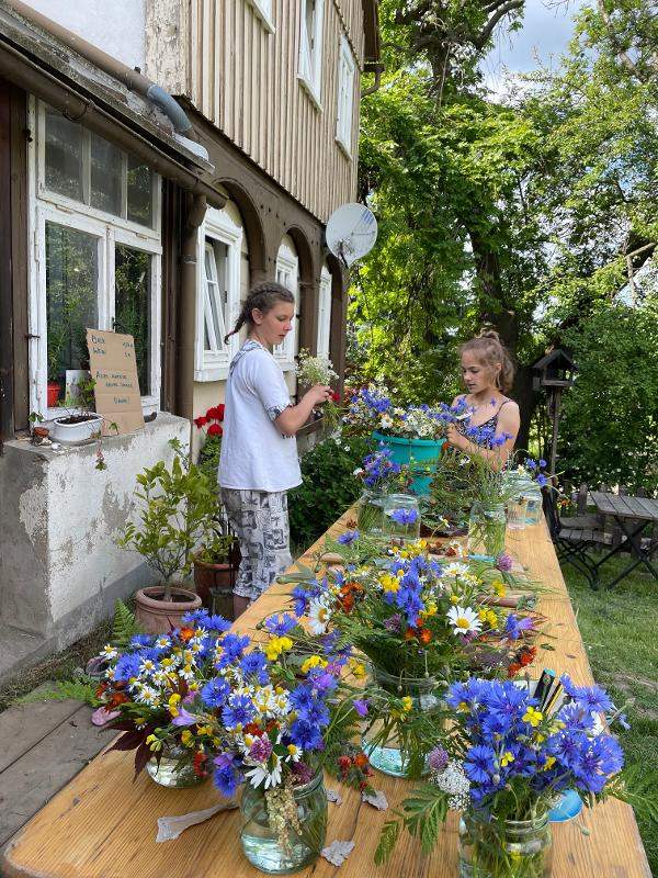 In der Ferienbetreuung lernen Kinder viel über die Natur