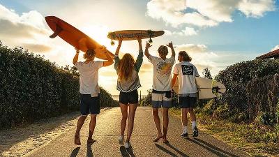 Frühjahrs-Surfcamp Moliets Mobile Home 18+ - Atlantikküste