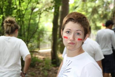 Junge im Englischcamp