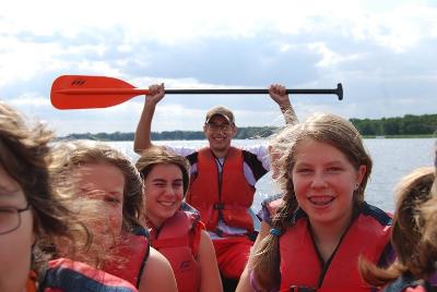 Kanutour um Englischcamp