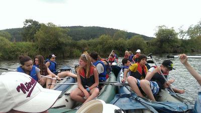 Kanuwandern auf dem Regen - Bayerischer Wald
