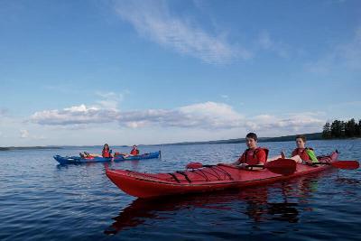 See erkunden mit dem Kayak in Schweden