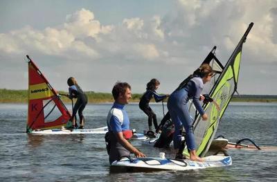 Englisch-Windsurfcamp am Steinhuder Meer - Steinhuder Meer